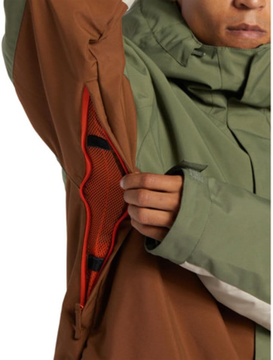 imageDC Men Mens Defy Snowboard JacketDefy Jacket Four Leaf Clover