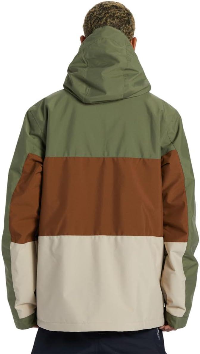 imageDC Men Mens Defy Snowboard JacketDefy Jacket Four Leaf Clover