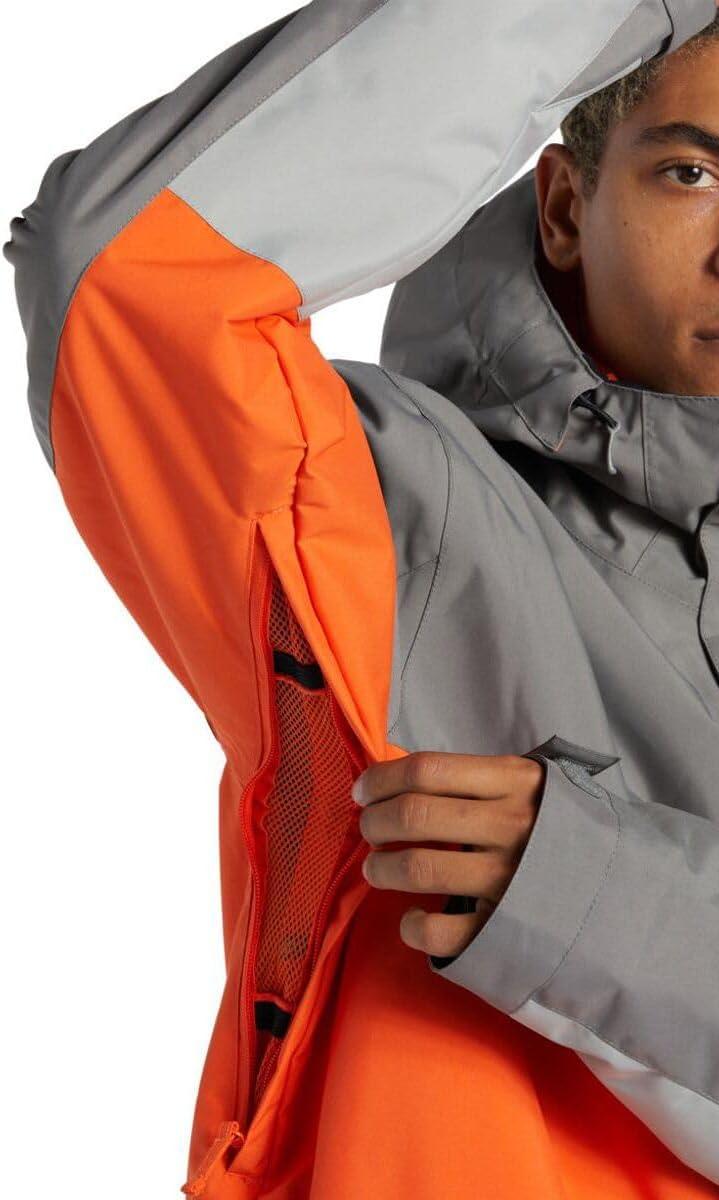 imageDC Men Mens Defy Snowboard JacketDefy Jacket Pewter