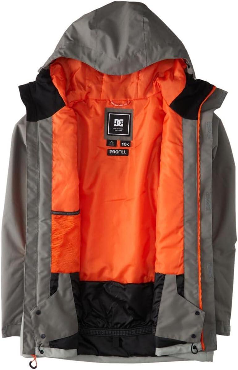 imageDC Men Mens Defy Snowboard JacketDefy Jacket Pewter