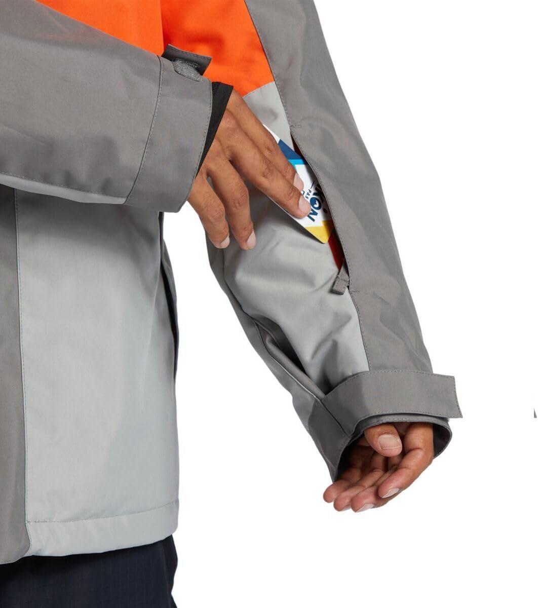 imageDC Men Mens Defy Snowboard JacketDefy Jacket Pewter