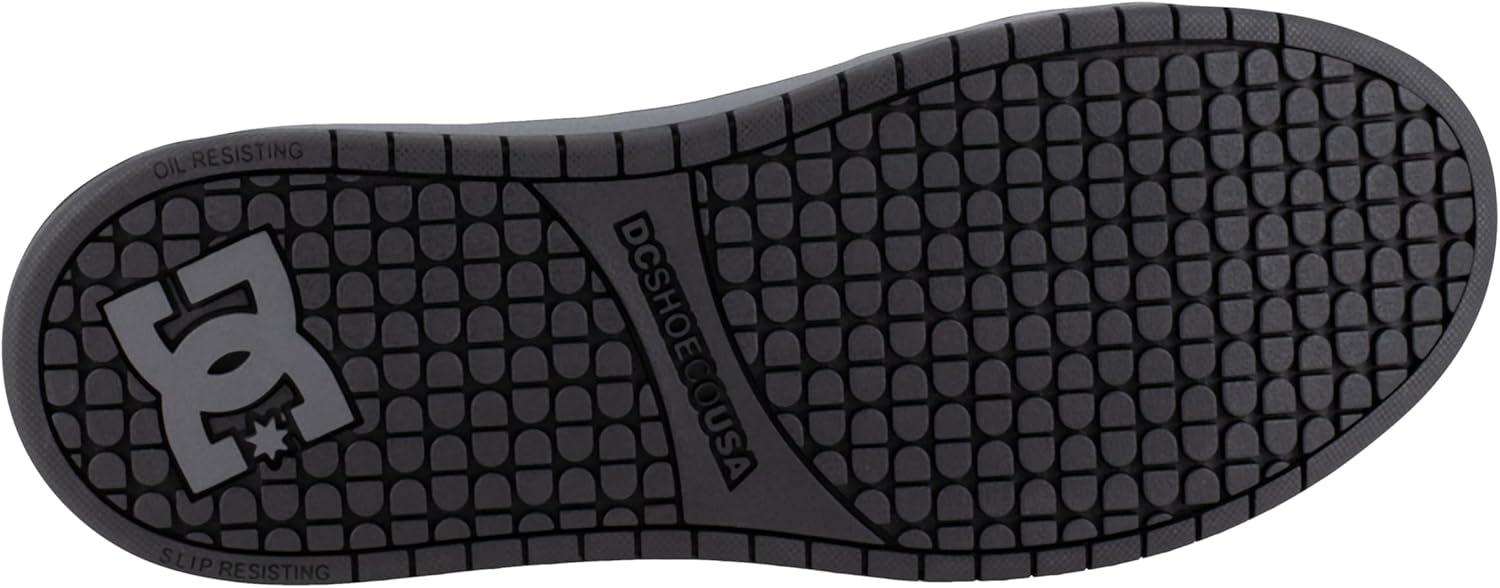 imageDC Mens Court Graffik Work Black and Grey Composite Toe Boots Construction ShoeBlack