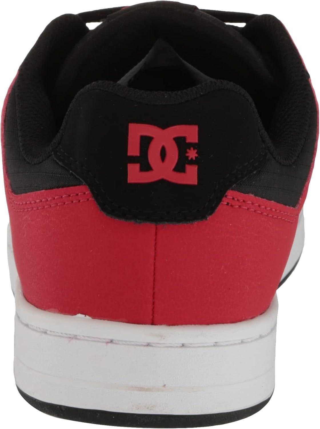 imageDC Mens Mens Manteca 4 Low Skate ShoeBlackAthletic Red