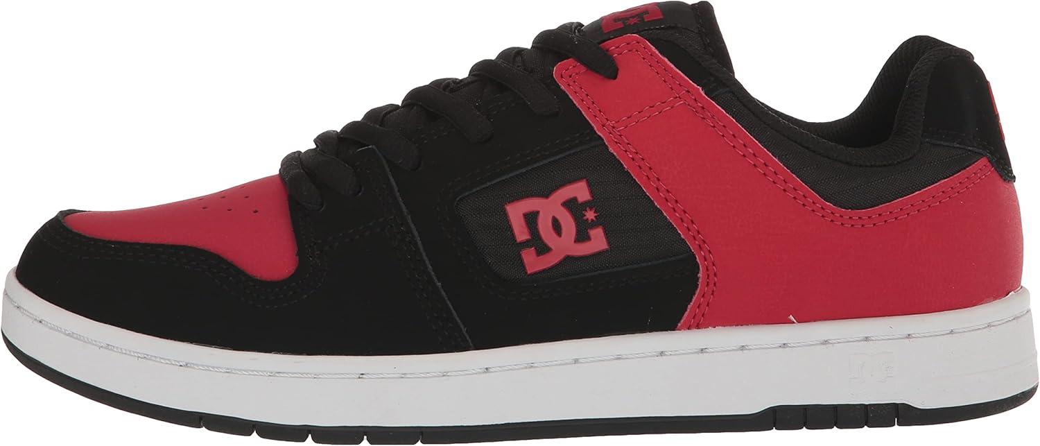 imageDC Mens Mens Manteca 4 Low Skate ShoeBlackAthletic Red