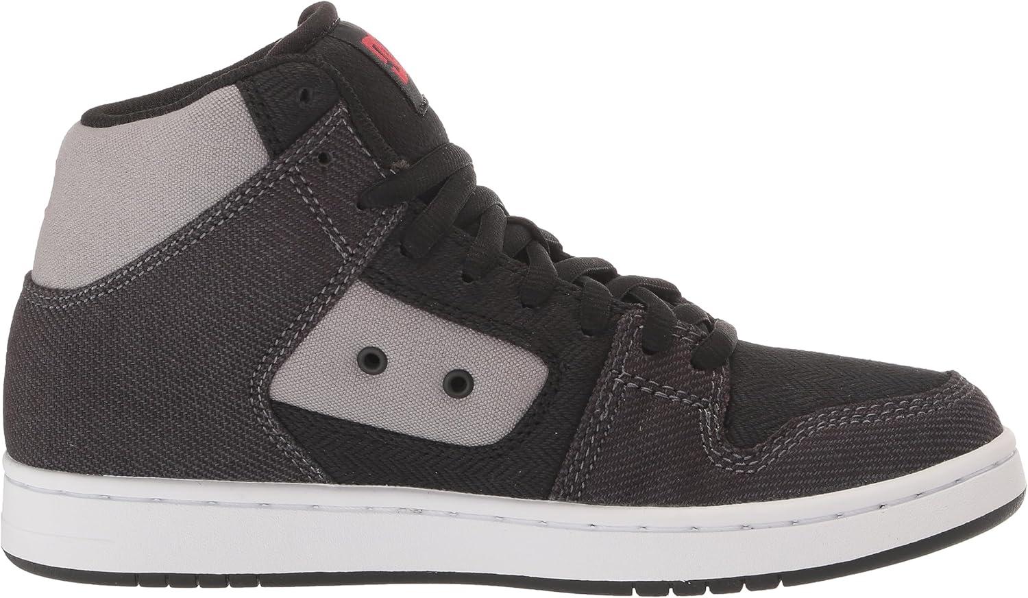 imageDC Mens Mens Manteca 4 Low Skate ShoeBlackRedGrey