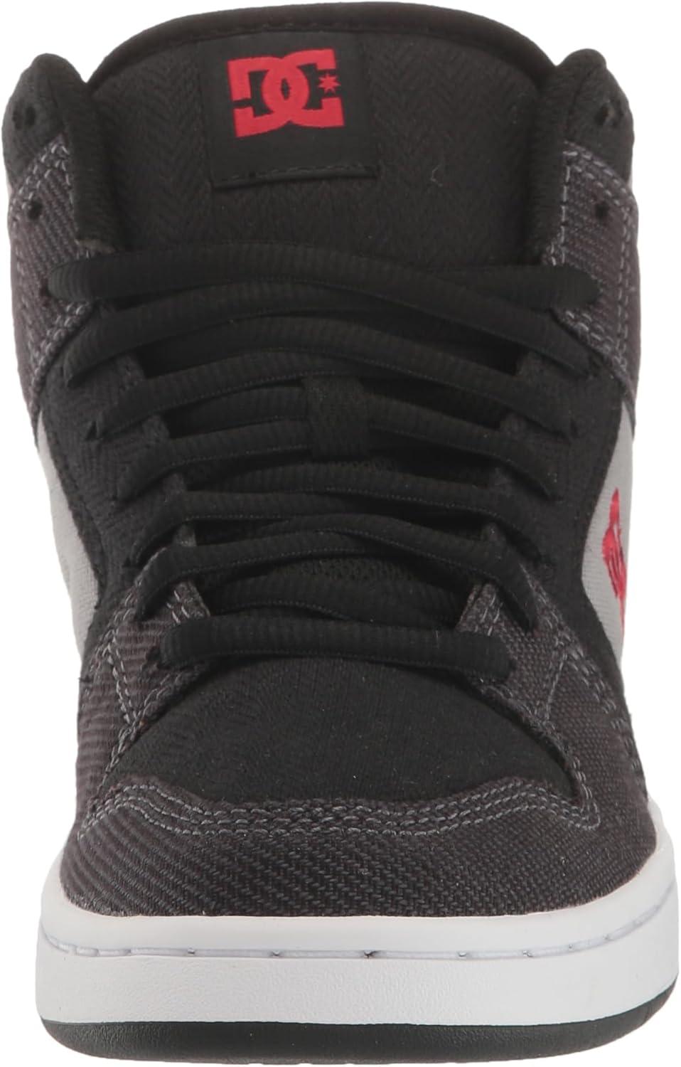 imageDC Mens Mens Manteca 4 Low Skate ShoeBlackRedGrey