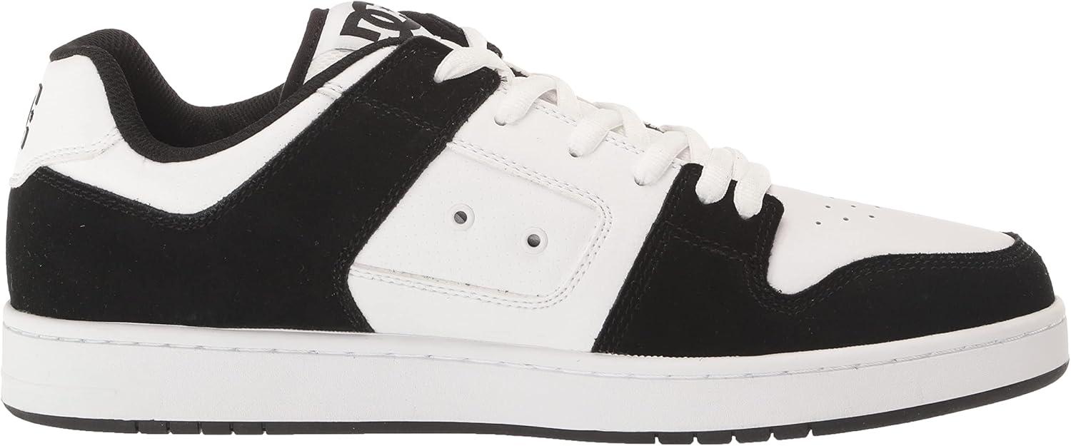 imageDC Mens Mens Manteca 4 Low Skate ShoeBlackWhite