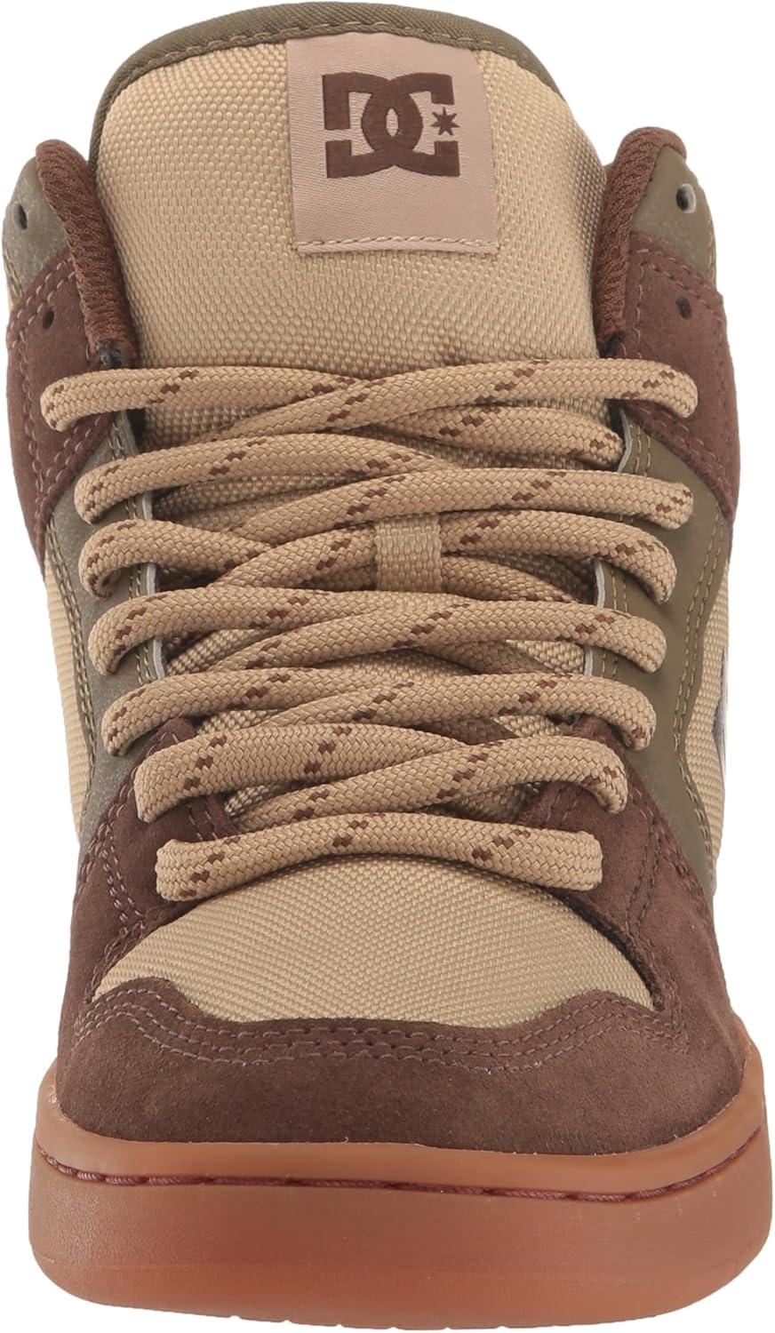 imageDC Mens Mens Manteca 4 Low Skate ShoeDk ChocMilitary