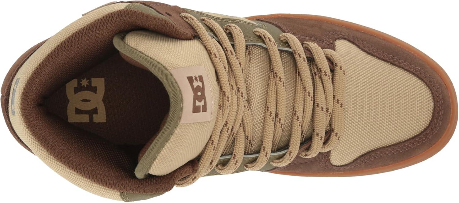 imageDC Mens Mens Manteca 4 Low Skate ShoeDk ChocMilitary