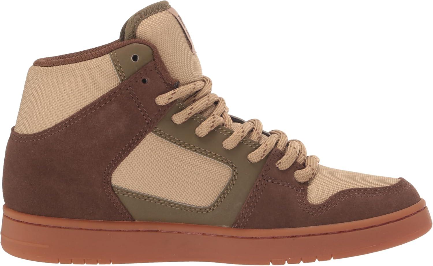 imageDC Mens Mens Manteca 4 Low Skate ShoeDk ChocMilitary