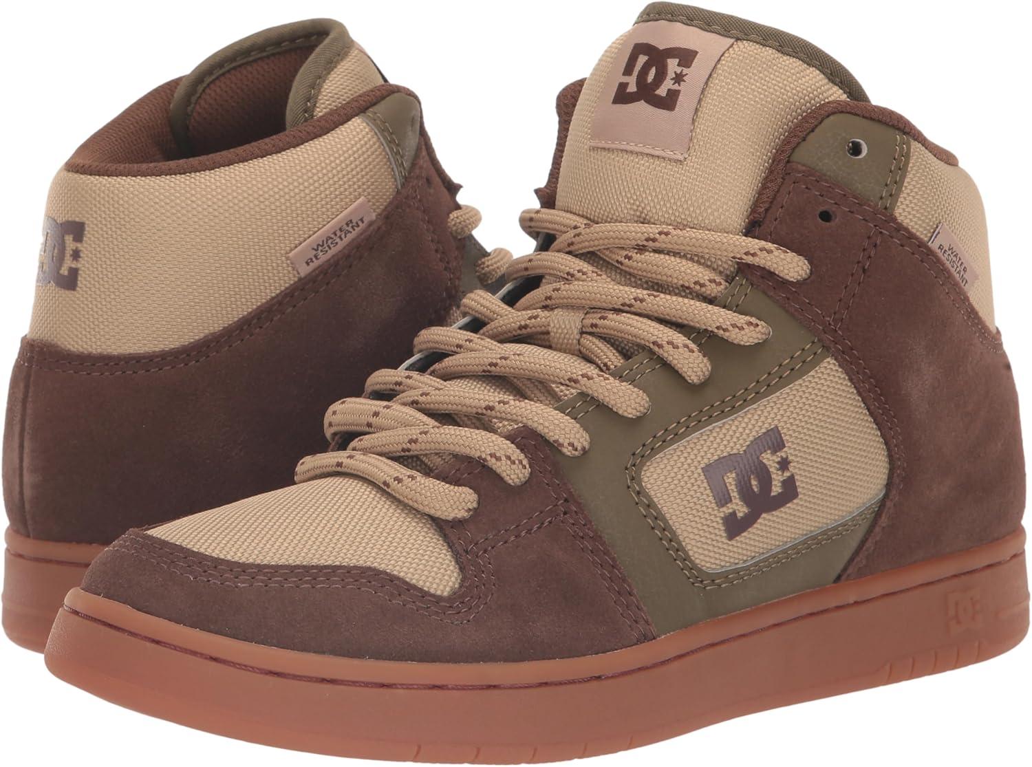 imageDC Mens Mens Manteca 4 Low Skate ShoeDk ChocMilitary
