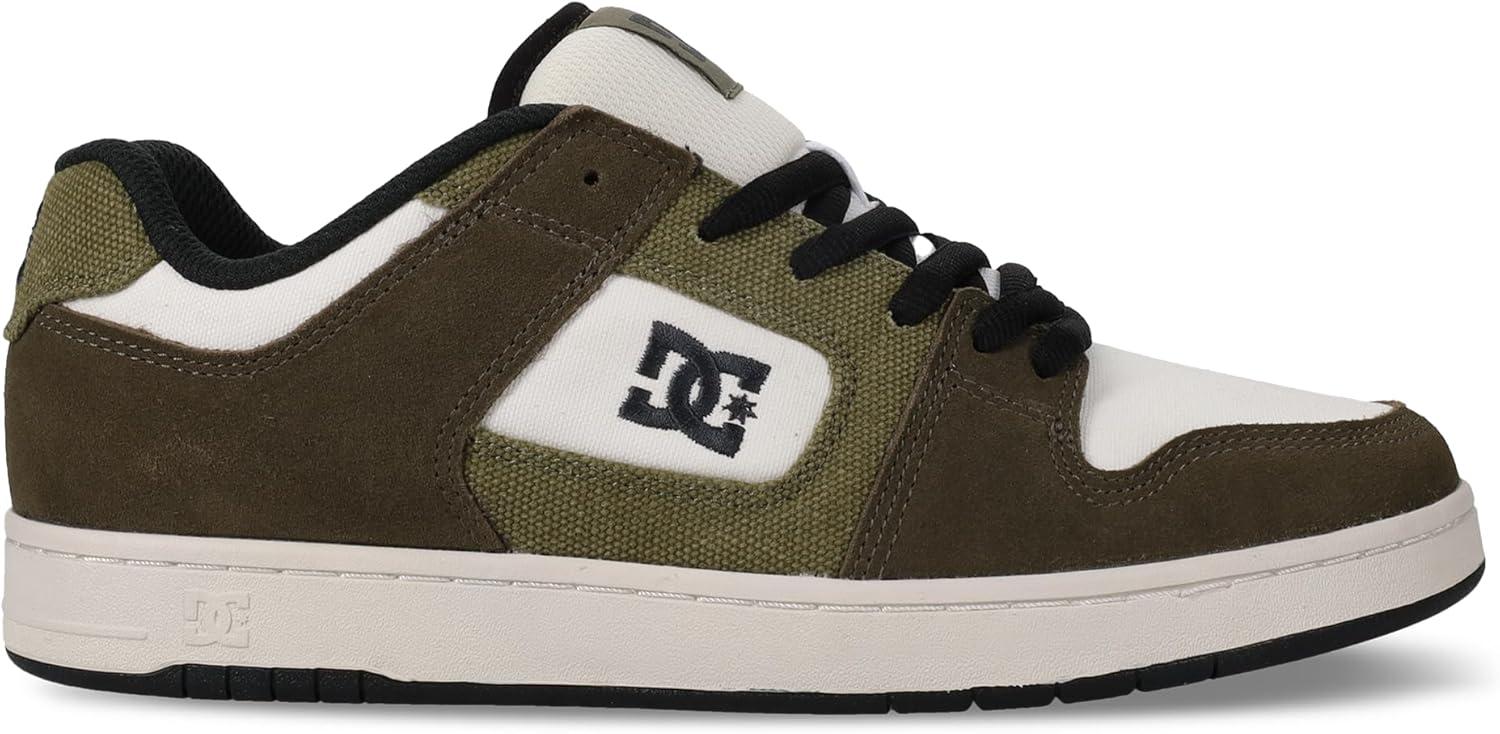 imageDC Mens Mens Manteca 4 Low Skate ShoeOliveKhakiKhaki