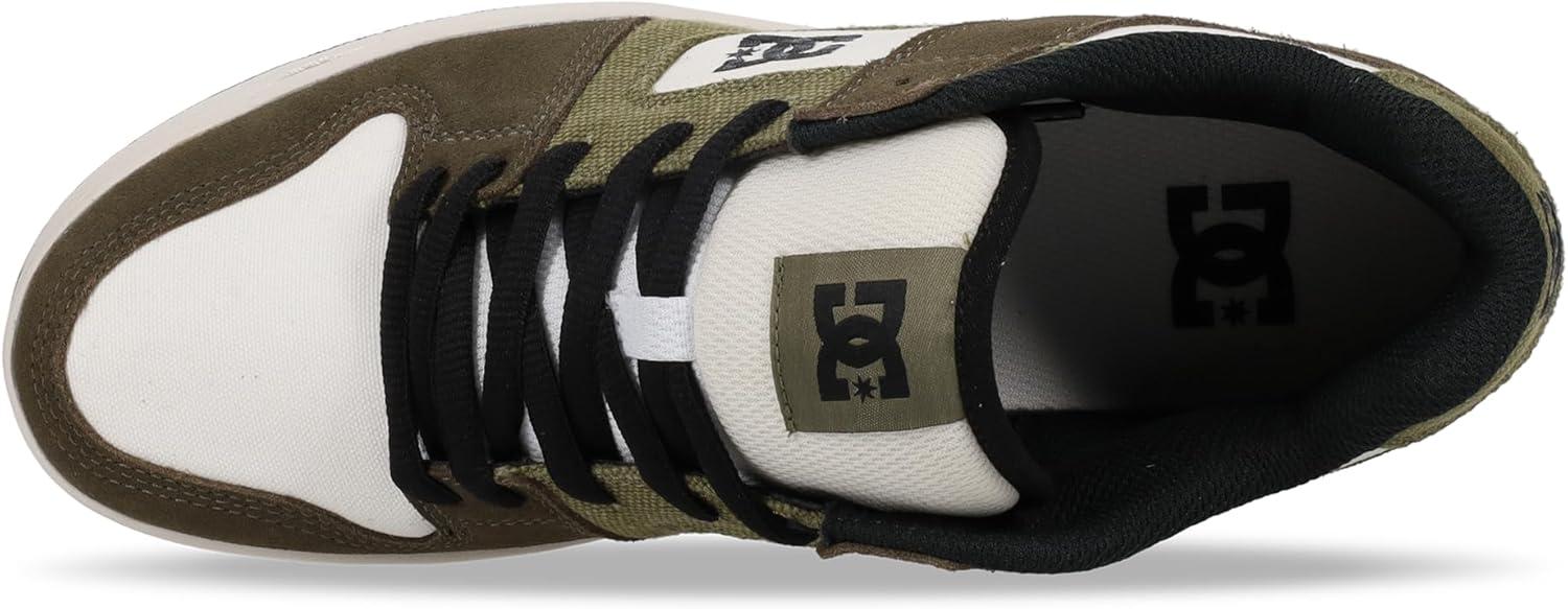 imageDC Mens Mens Manteca 4 Low Skate ShoeOliveKhakiKhaki