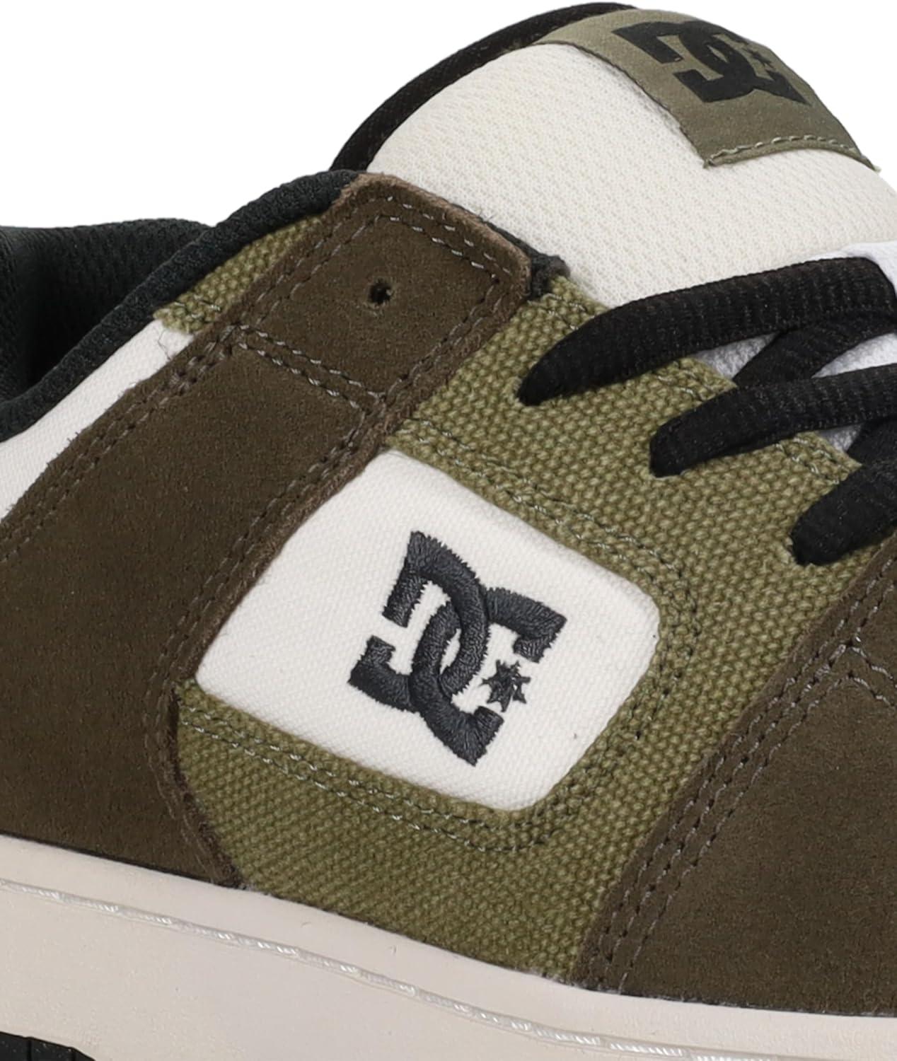 imageDC Mens Mens Manteca 4 Low Skate ShoeOliveKhakiKhaki