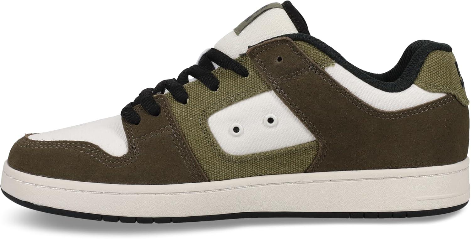 imageDC Mens Mens Manteca 4 Low Skate ShoeOliveKhakiKhaki