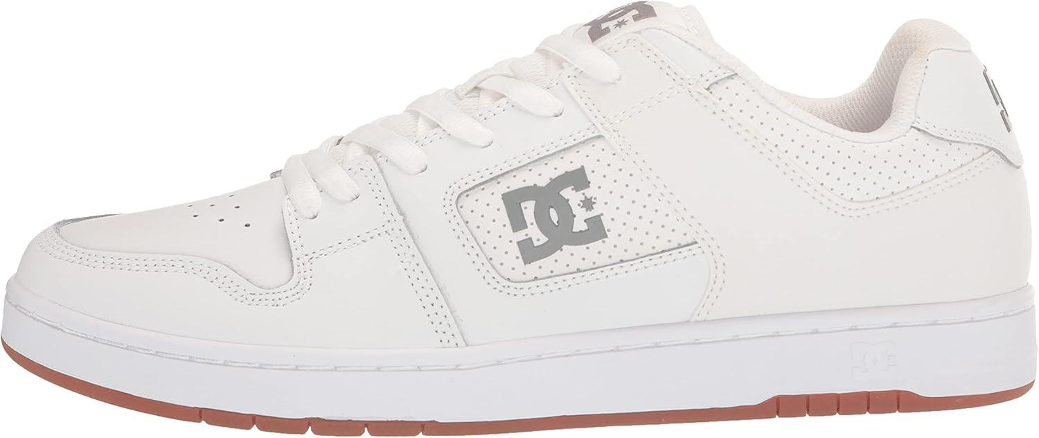 imageDC Mens Mens Manteca 4 Low Skate ShoeWhiteBattleshipWhite