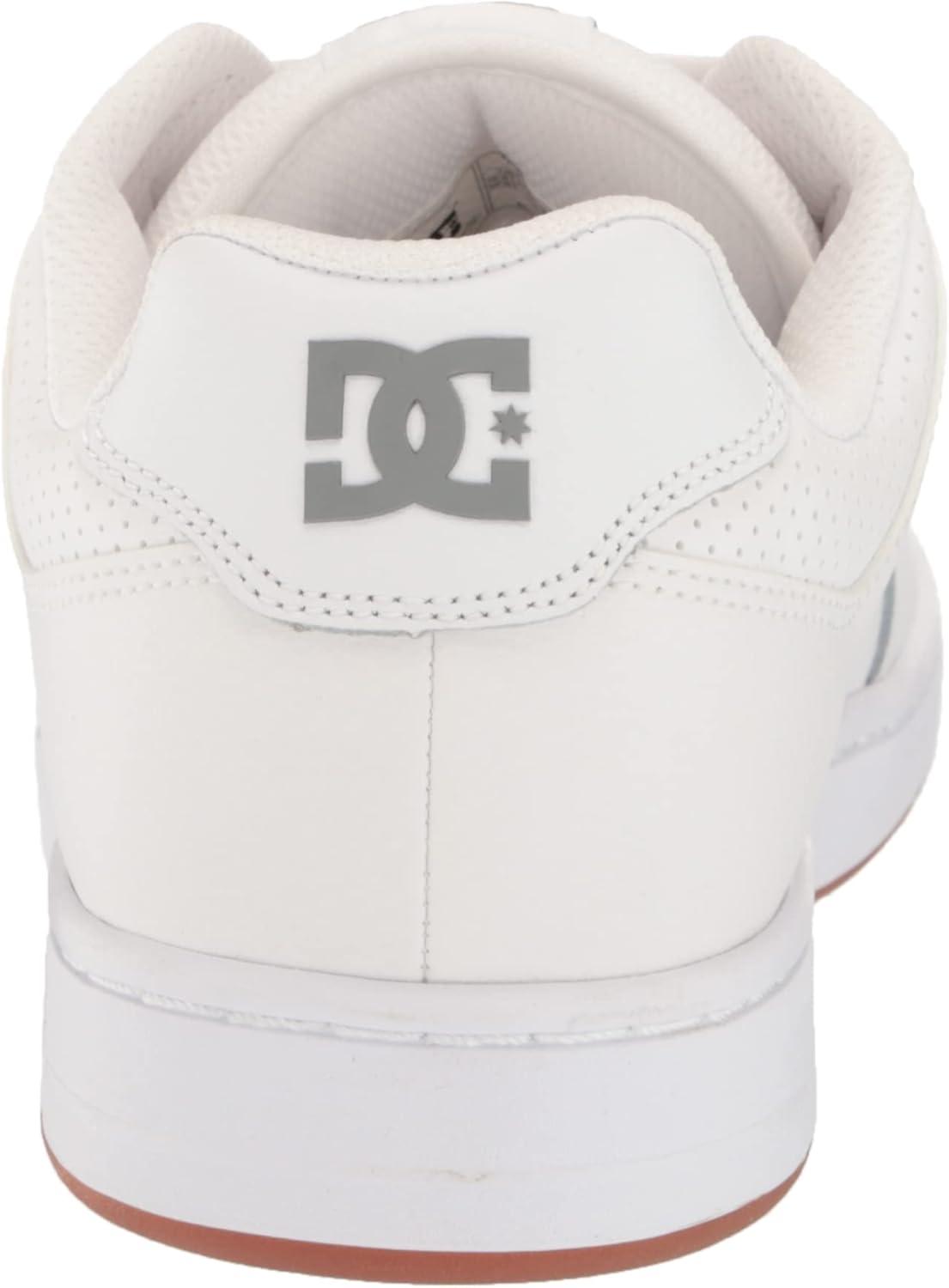 imageDC Mens Mens Manteca 4 Low Skate ShoeWhiteBattleshipWhite