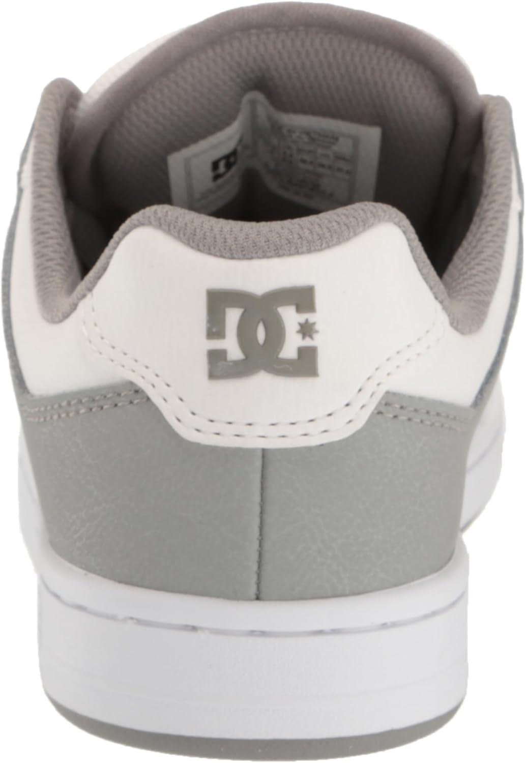 imageDC Mens Mens Manteca 4 Low Skate ShoeWhiteGrey