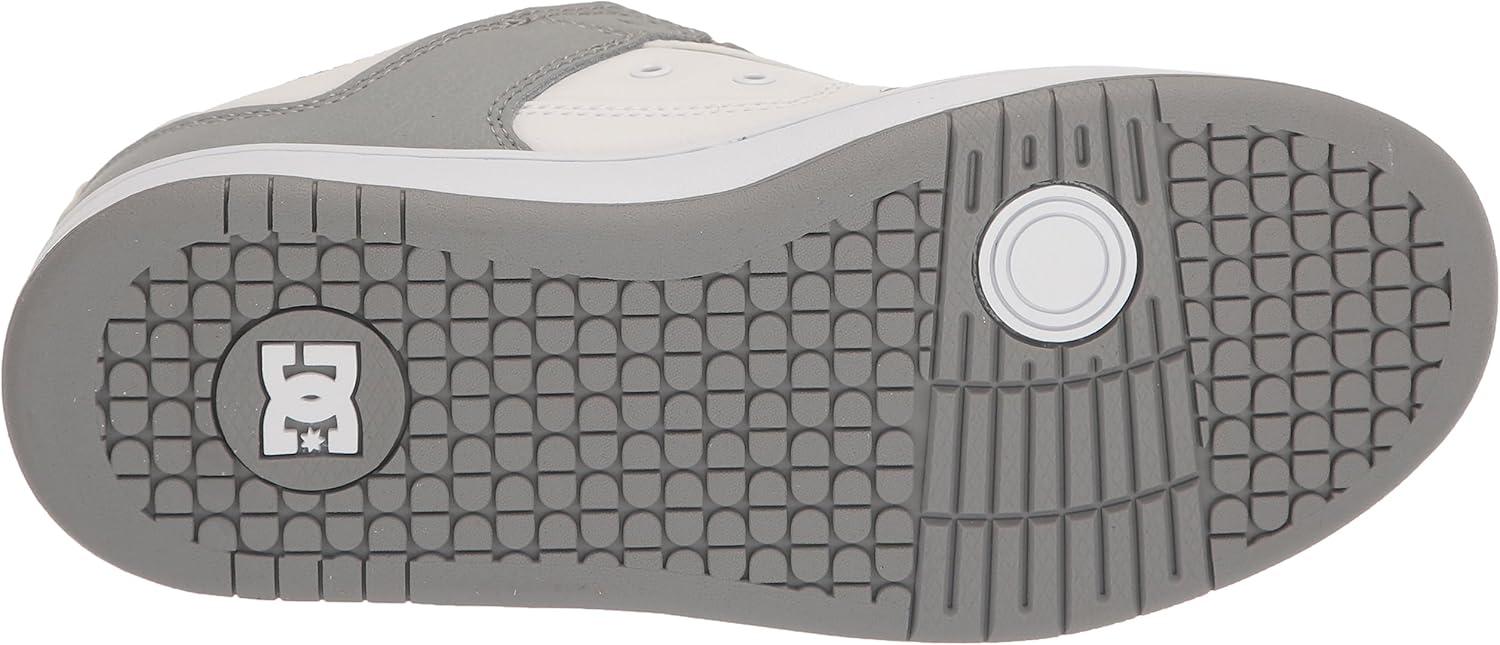 imageDC Mens Mens Manteca 4 Low Skate ShoeWhiteGrey