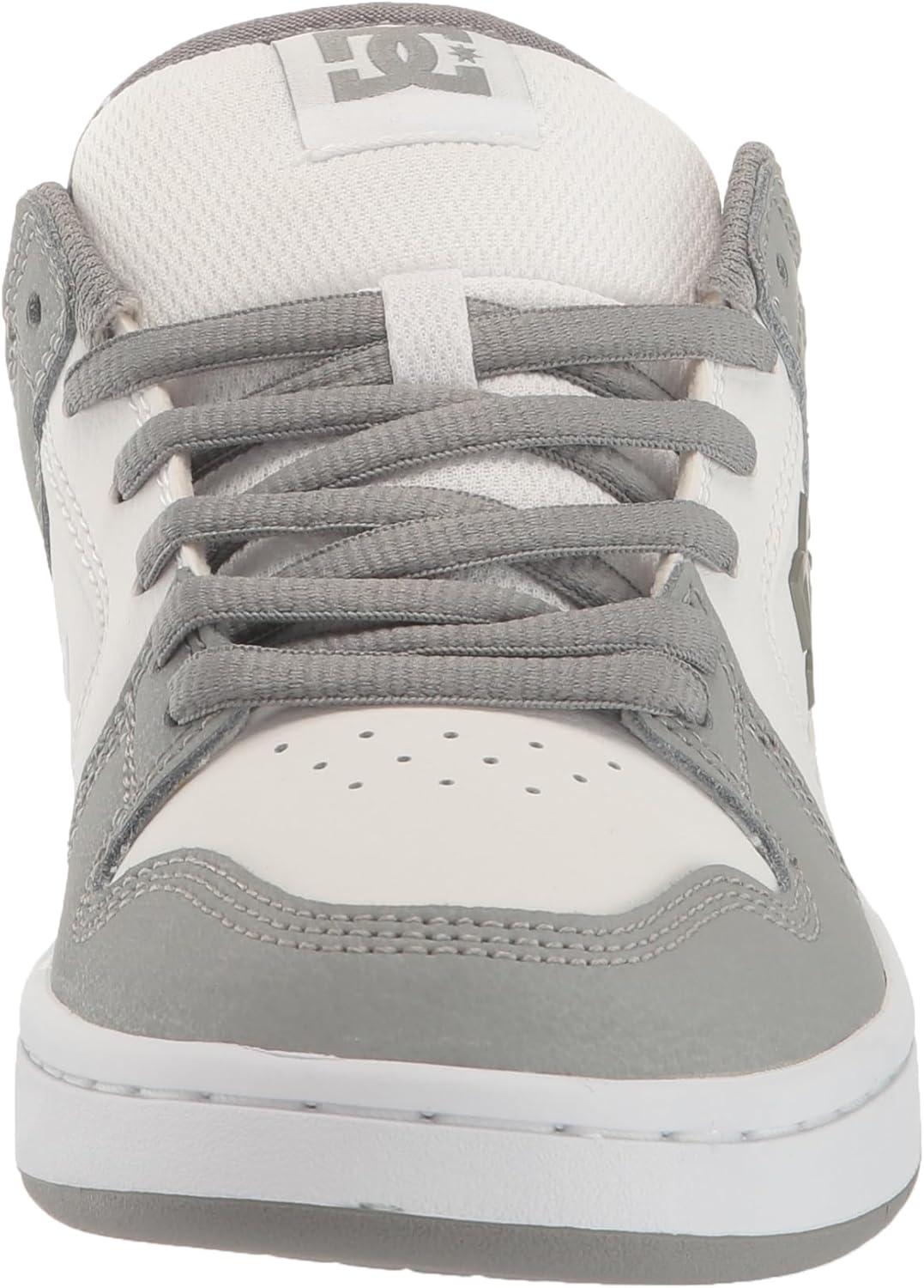 imageDC Mens Mens Manteca 4 Low Skate ShoeWhiteGrey