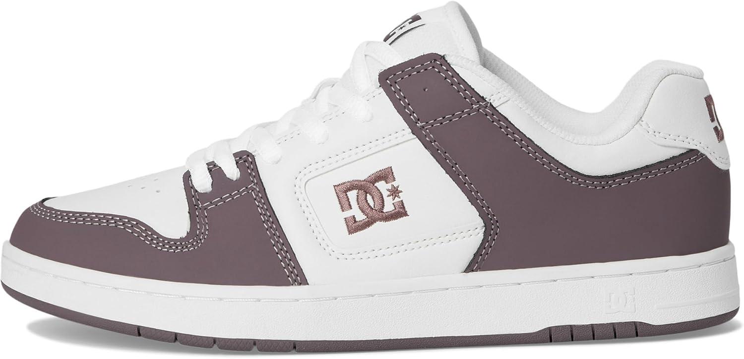 imageDC Mens Mens Manteca 4 Low Skate ShoeWhitePlum