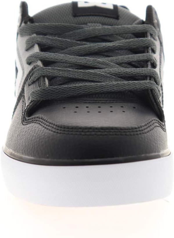 imageDC Mens Pure Casual Low Top Lace Up Skate Shoe SneakerWhiteGreyBlack2
