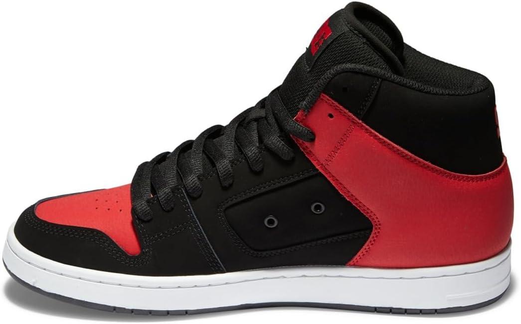 imageDC Shoes Mens Manteca 4 Hi High Top Casual Skate Shoe SneakerBlackRed
