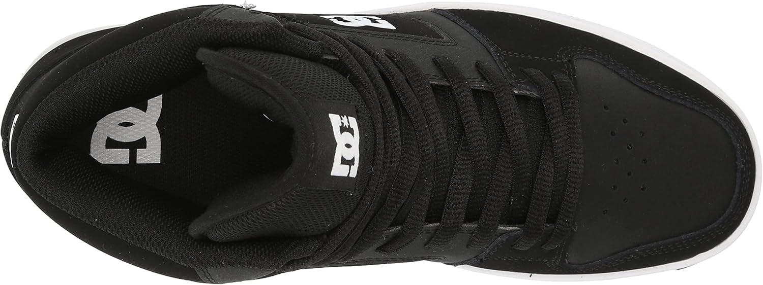 imageDC Shoes Mens Manteca 4 Hi High Top Casual Skate Shoe SneakerBlackWhite