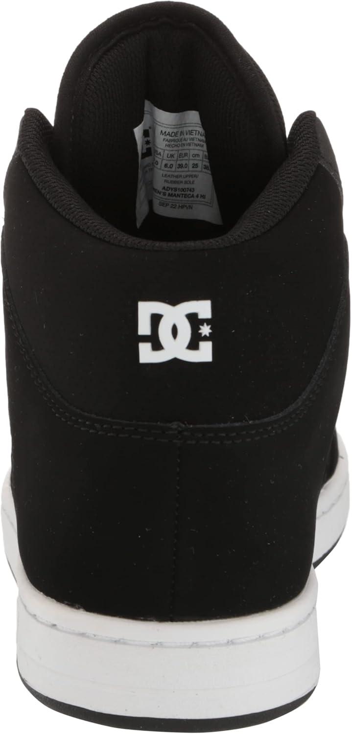 imageDC Shoes Mens Manteca 4 Hi High Top Casual Skate Shoe SneakerBlackWhite
