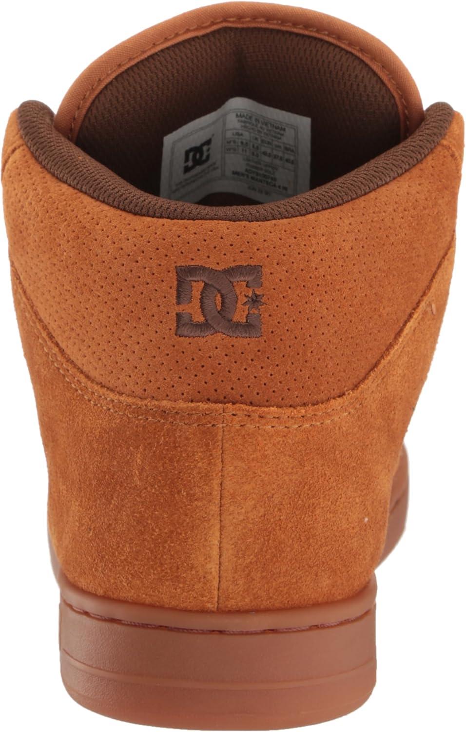 imageDC Shoes Mens Manteca 4 Hi High Top Casual Skate Shoe SneakerWheatDk Chocolate