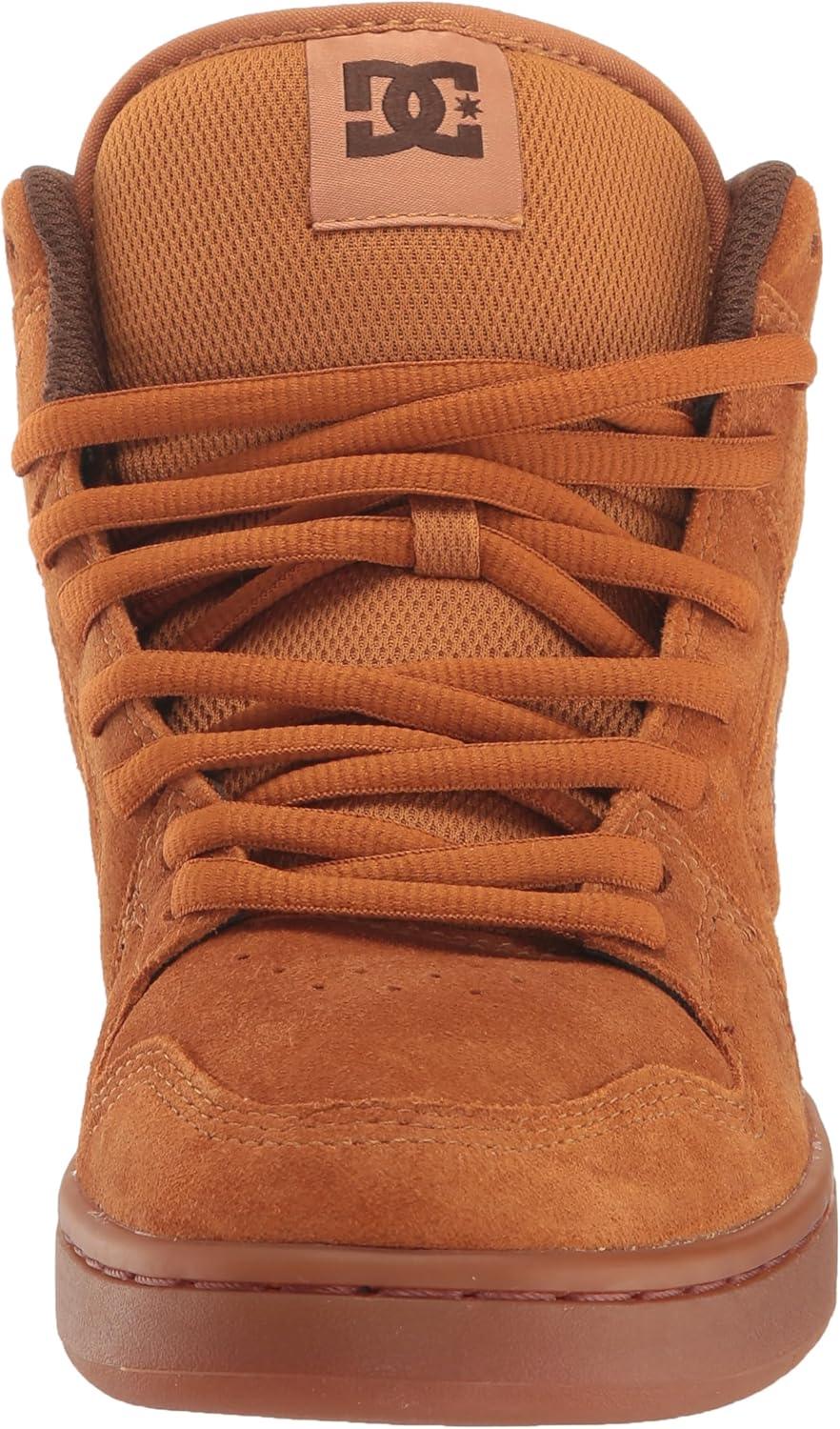 imageDC Shoes Mens Manteca 4 Hi High Top Casual Skate Shoe SneakerWheatDk Chocolate