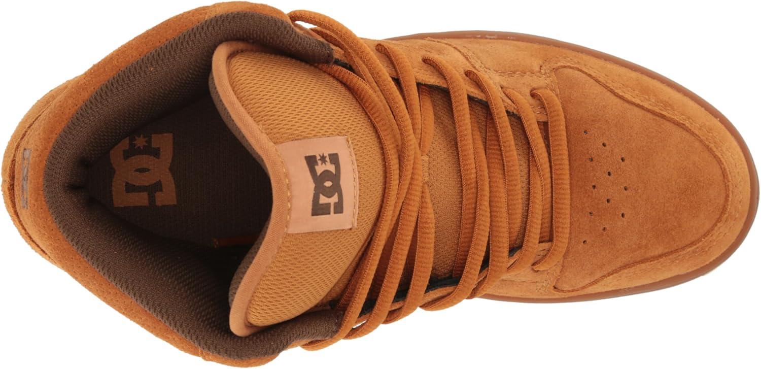 imageDC Shoes Mens Manteca 4 Hi High Top Casual Skate Shoe SneakerWheatDk Chocolate