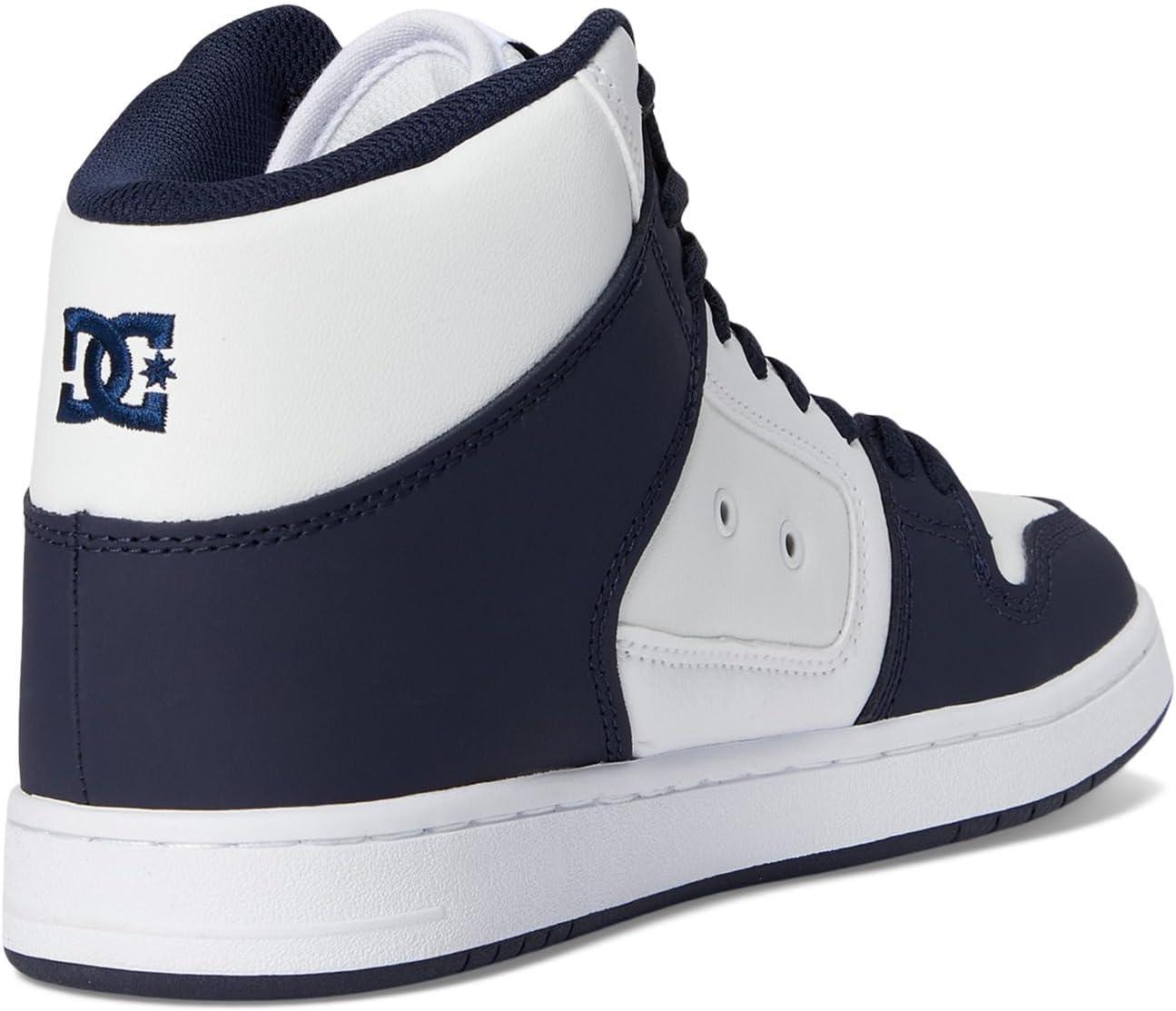 imageDC Shoes Mens Manteca 4 Hi High Top Casual Skate Shoe SneakerWhiteNavy