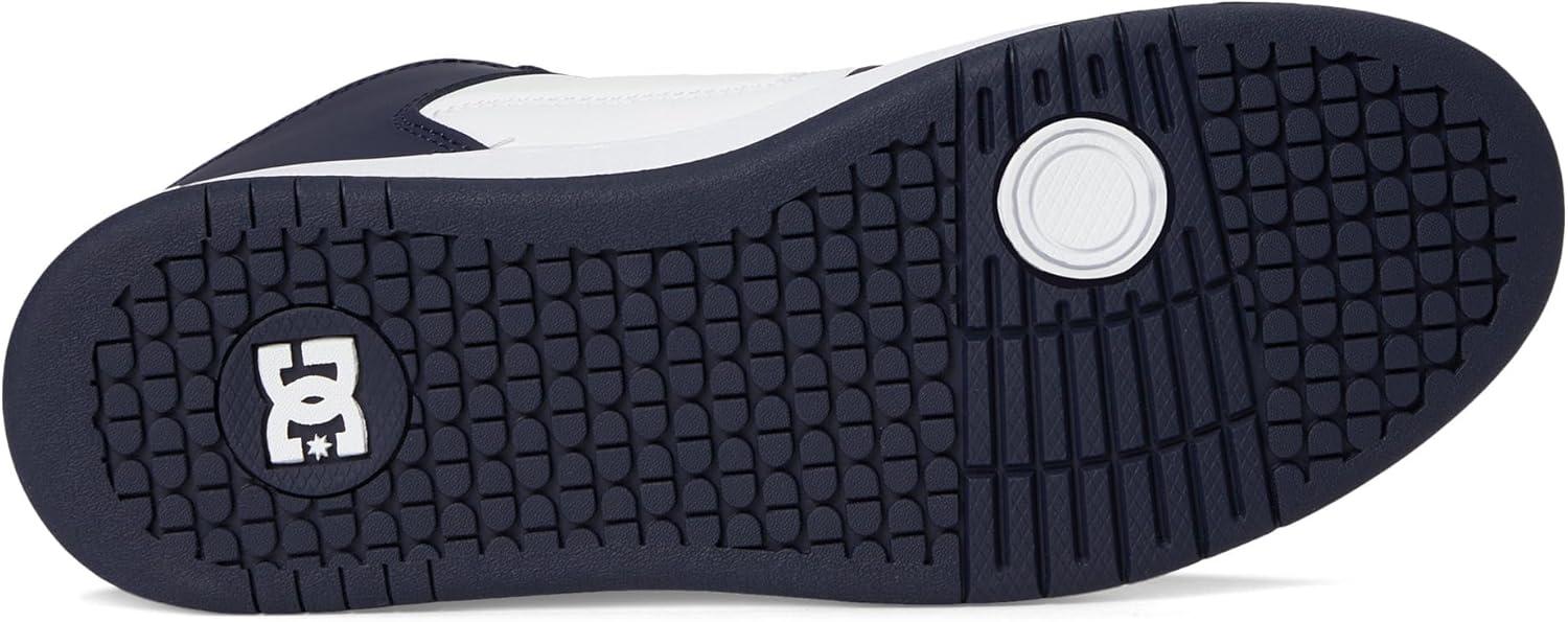 imageDC Shoes Mens Manteca 4 Hi High Top Casual Skate Shoe SneakerWhiteNavy