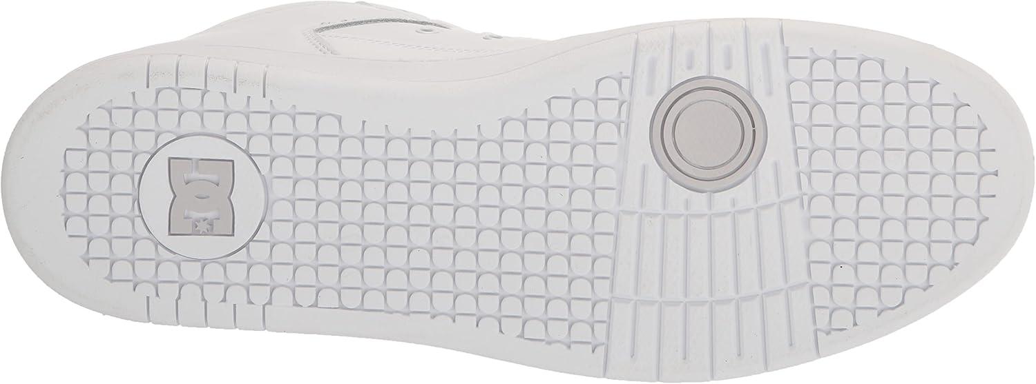imageDC Shoes Mens Manteca 4 Hi High Top Casual Skate Shoe SneakerWhiteWhiteBattleship