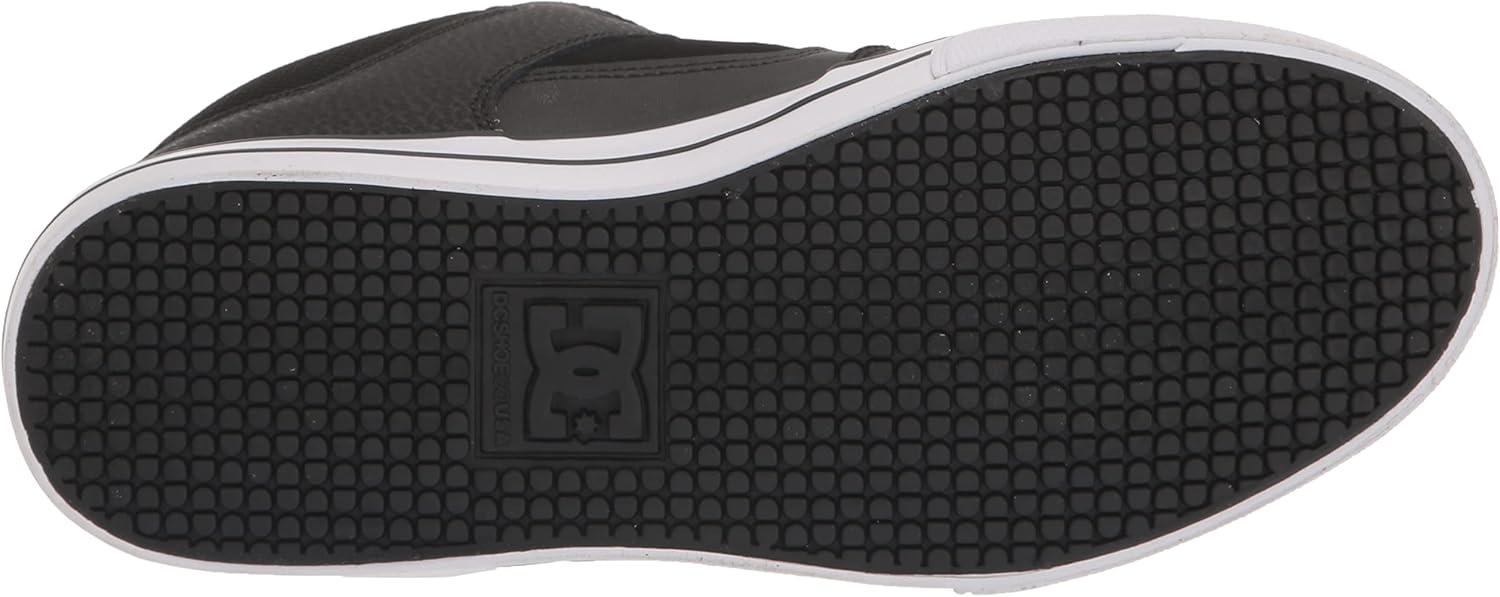 imageDC UnisexChild Pure V Low Skate ShoeBlackWhite