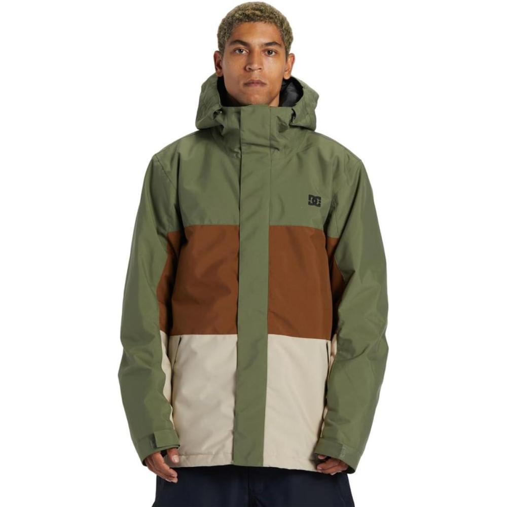 imageDC Men Mens Defy Snowboard JacketDefy Jacket  Four Leaf Clover