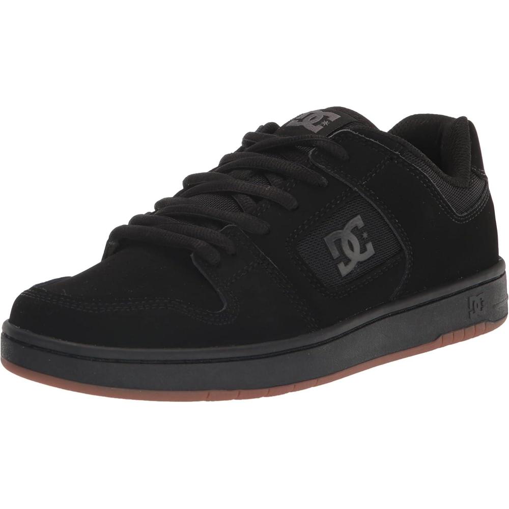 imageDC Mens Mens Manteca 4 Low Skate ShoeBlackBlackGum