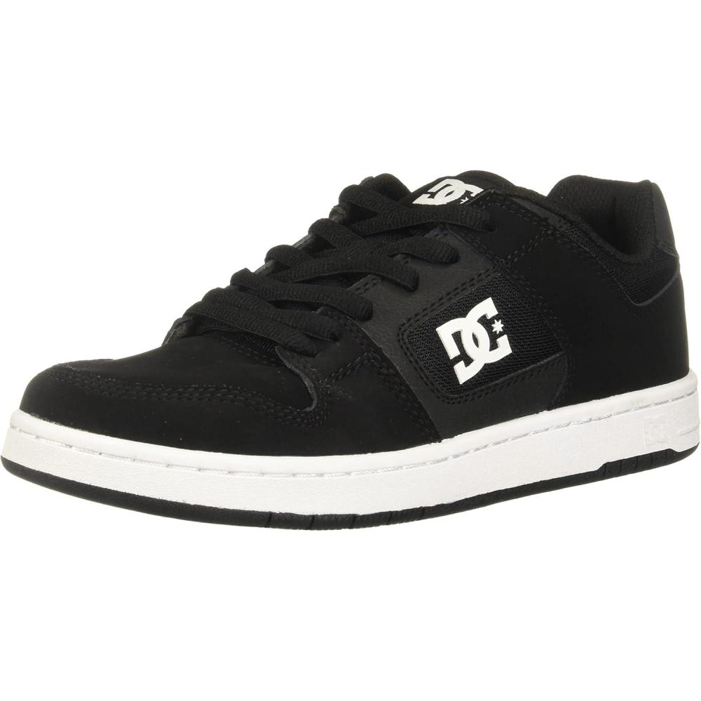imageDC Mens Mens Manteca 4 Low Skate ShoeBlackBlackWhite