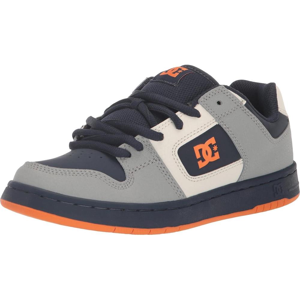 imageDC Mens Mens Manteca 4 Low Skate ShoeDc NavyOrange
