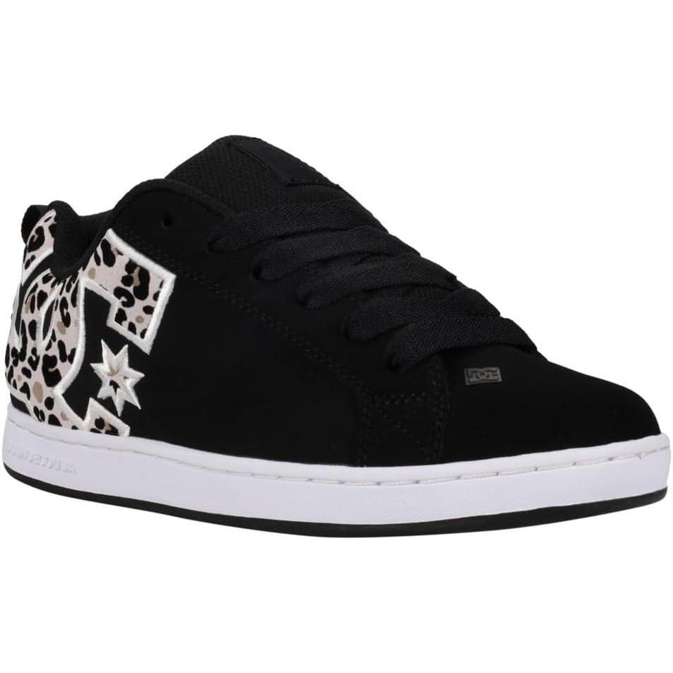 imageDC Mens Pure Skate ShoeBlack White Print