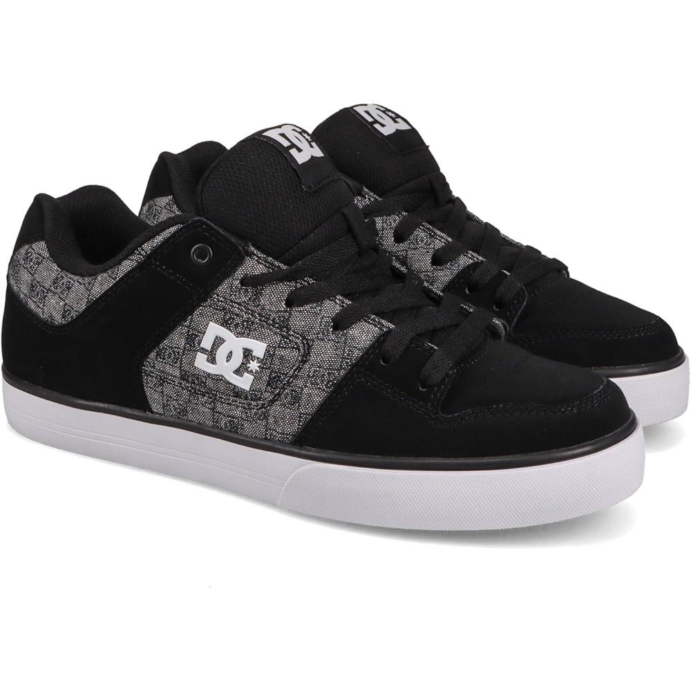 imageDC Mens Pure Skate ShoeBlackGrey