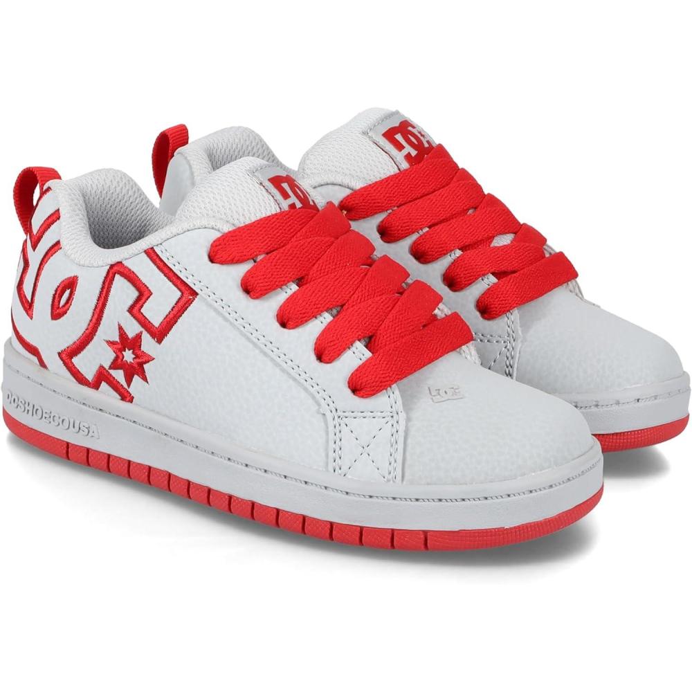 imageDC Mens Pure Skate ShoeGreyRed