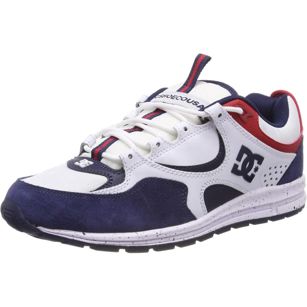 imageDC Mens Pure Skate ShoeMulticolour White Red Blue Xwrb