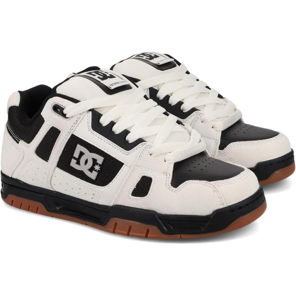 imageDC Mens Stag Skate ShoeOffwhite
