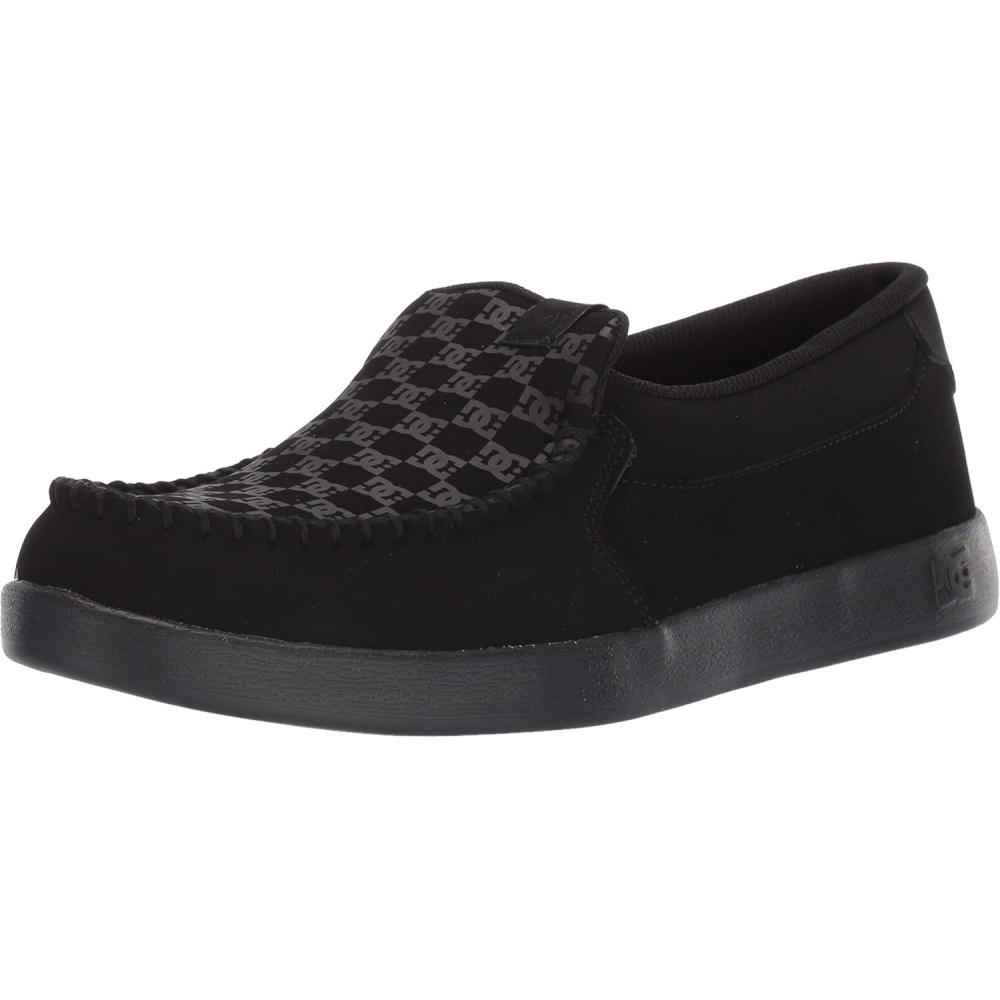 imageDC Mens Villain Slip On Low Top Slipper Casual Sneaker ShoeBlack