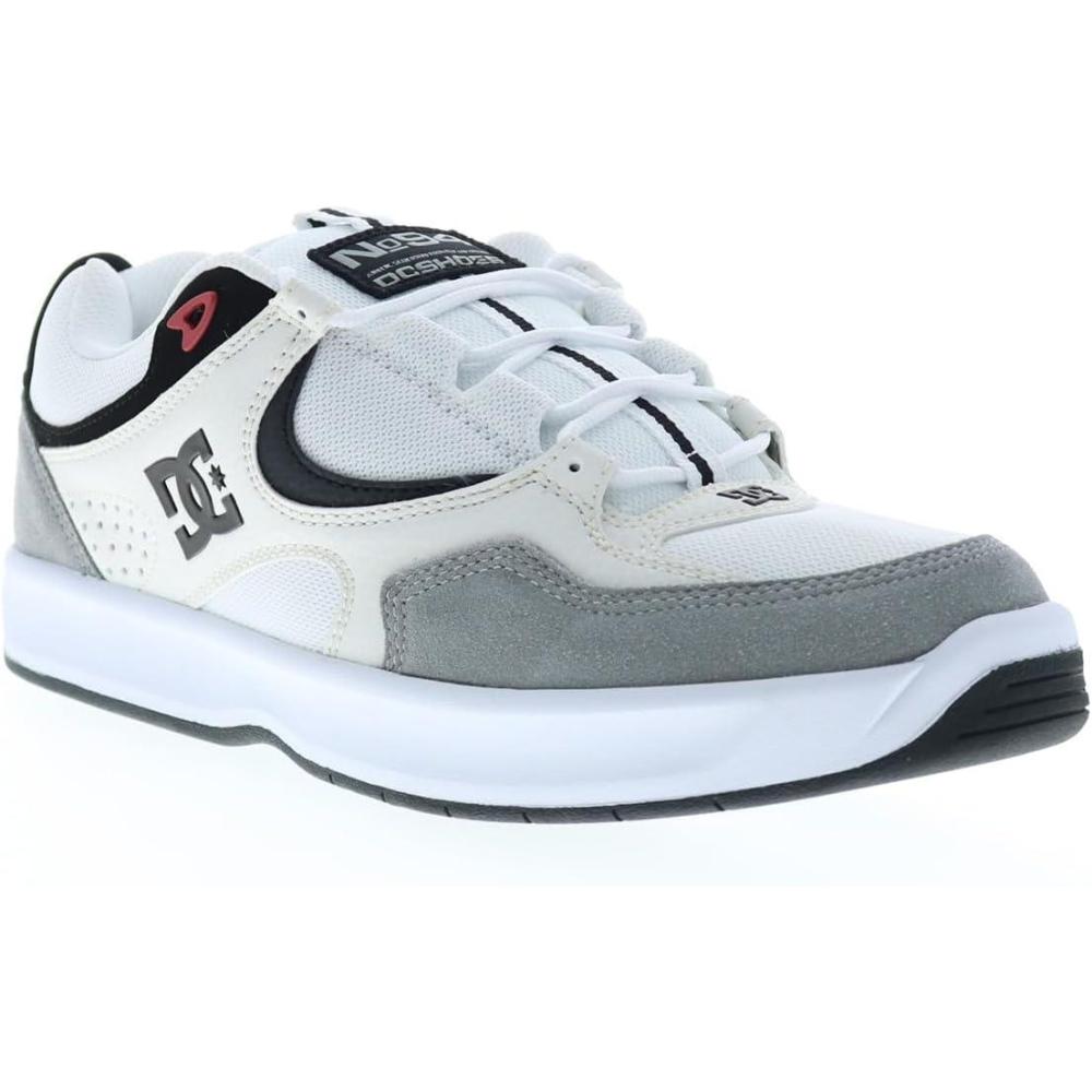imageDC Shoes Mens Dc Mens Kalynx Zero Casual Skate ShoeGreyBlackWhite