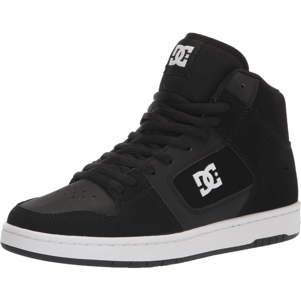imageDC Shoes Mens Manteca 4 Hi High Top Casual Skate Shoe SneakerBlackWhite