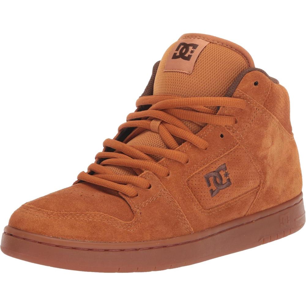 imageDC Shoes Mens Manteca 4 Hi High Top Casual Skate Shoe SneakerWheatDk Chocolate