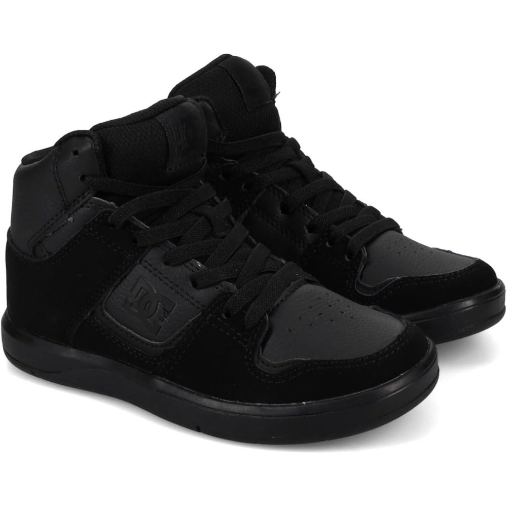 imageDC Shoes UnisexChild DC Shoes Cure High ElasticBlackBlackBlack